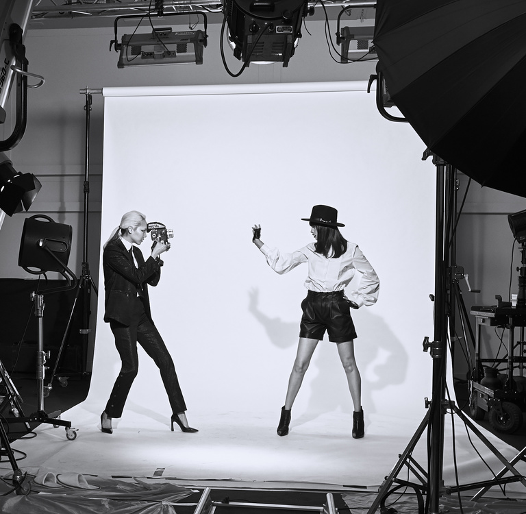 Crille Forsberg - Karl Lagerfeld x L’Oréal Paris